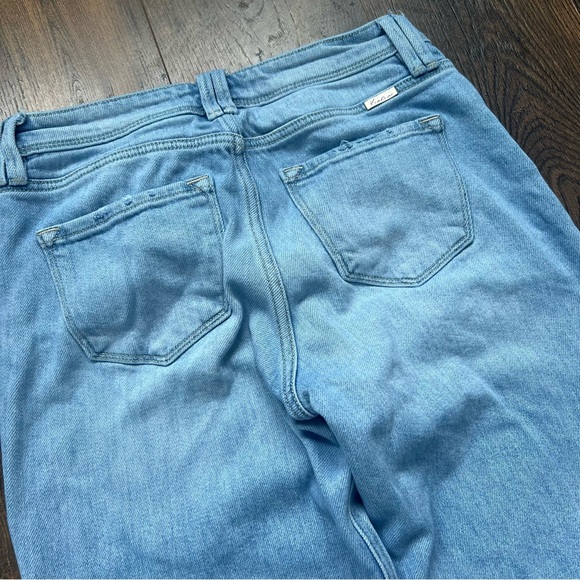 Women’s KanCan Wide Leg Jeans, Light Wash Size 7 - Picture 3 of 6